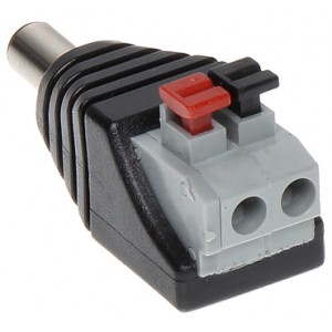 Βύσμα - Ακροδέκτης - Adaptop τροφοδοσίας Αρσενικό με πιεστικούς ακροδέκτες PRESS FIT