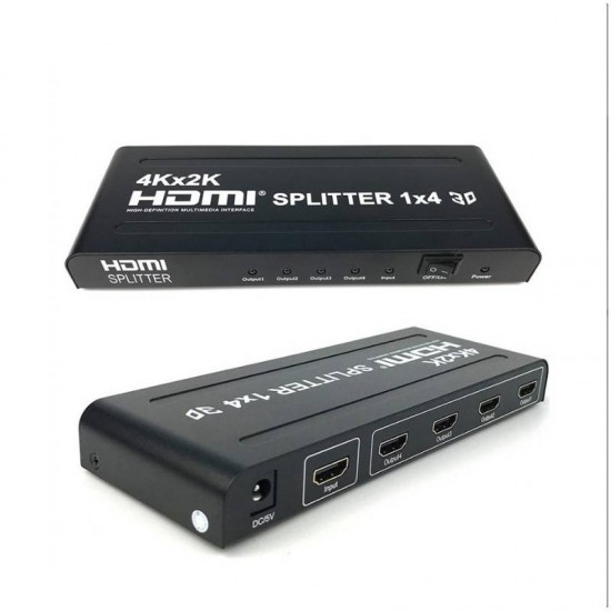 Splitter Εικόνας HDMI 1 Είσοδος 4 Εξόδους
