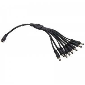 Καλώδιο τροφοδοσίας Y - Splitter SPL-PS 1>8 - με βύσματα DC από 1 θηλυκό σε 8 αρσενικά