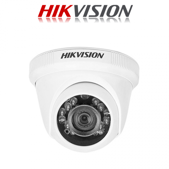Κάμερα Hikvision DS-2CE56C0T-IRPF Dome HD-TVI/AHD/CVI/CVBS (4 in 1) 1Mpx-HD 720p - 2,8mm