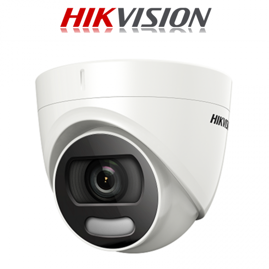 Κάμερα Hikvision DS-2CE72DFT-F Dome HD-TVI/AHD/CVI/CVBS(4 in 1) 2Mpx-FullHD 1080p - EXIR - ColorvU - Full time color - 3,6mm