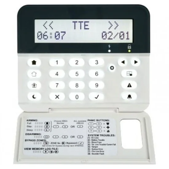 Πληκτρολόγιο Teletek Eclipse LCD32PR με περιγραφή & Proximity Reader ...