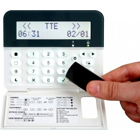 Πληκτρολόγιο Teletek Eclipse LCD32PR με περιγραφή & Proximity Reader ...