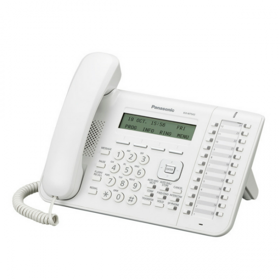 Ψηφιακή τηλεφωνική συσκευή IP Panasonic KX-NT543-W